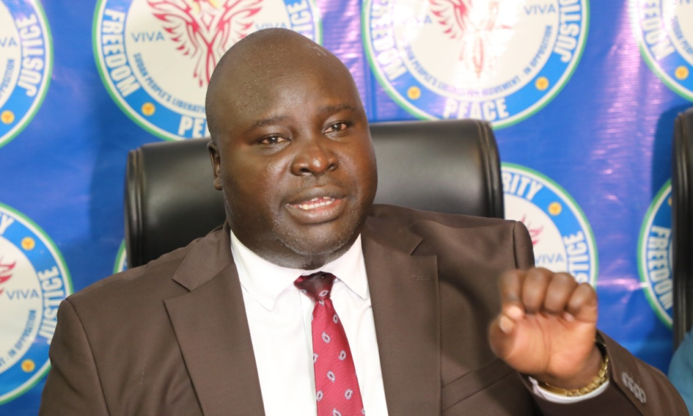 SPLM-IO leader Oyet expresses worry about reported government restructuring plan